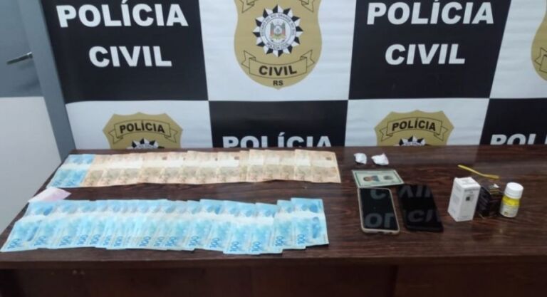 Empresário é preso vendendo drogas