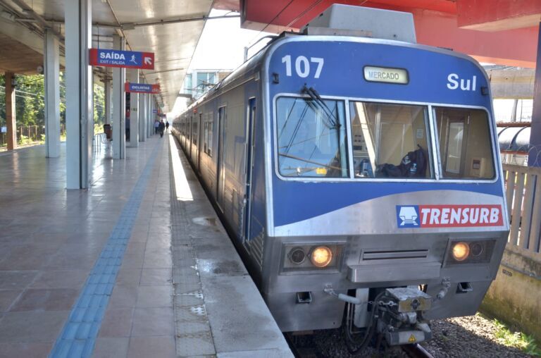 Não vai ter Trensurb na segunda-feira