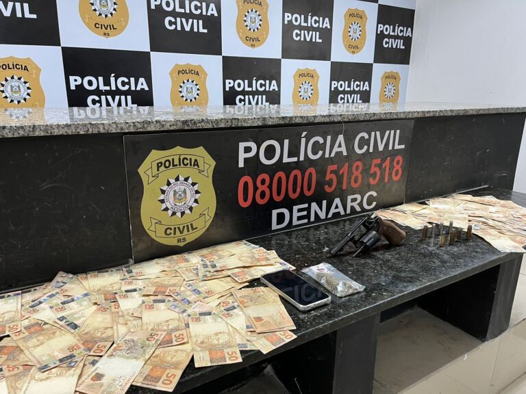 Dono de supermercado é preso vendendo maconha