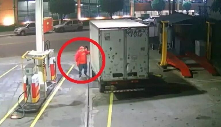 Frentista morre ao tentar impedir fuga de caminhoneiro