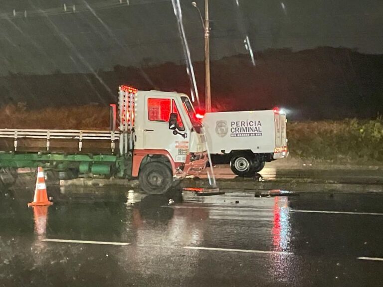 Duas crianças são internadas em hospital após acidente com morte na BR-386 em Nova Santa Rita