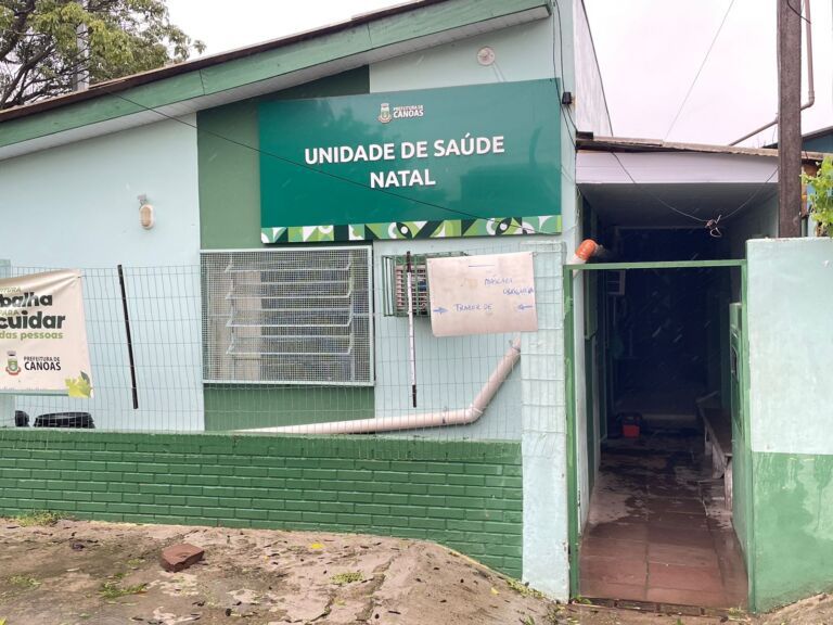 Passagem de ciclone deixa postos de saúde sem luz em Canoas