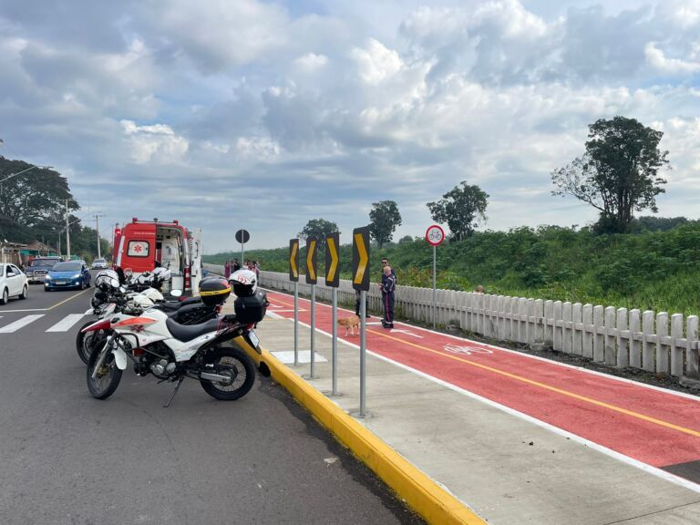 Homem é resgatado em valão de Canoas