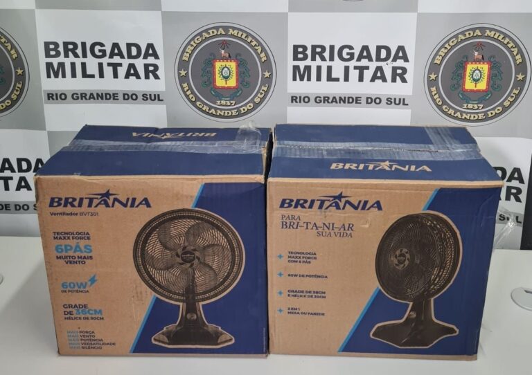 POLÍCIA: Criminoso é preso pela 14º vez após furtar ventiladores de loja