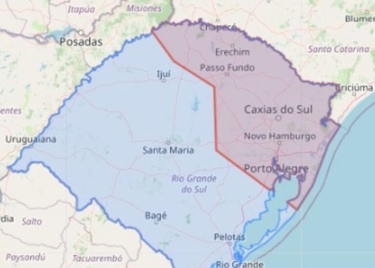 CANOAS: Defesa Civil emite alerta para chuvas com ventos fortes e chance de granizo