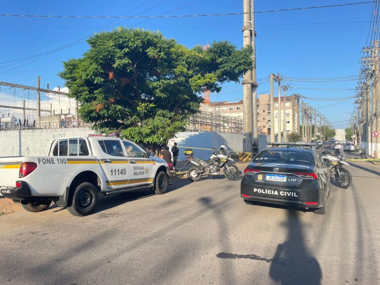 CANOAS: Homem é morto a tiros; Local está isolado pela polícia