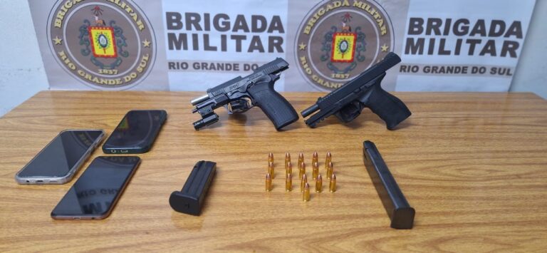 CANOAS: Criminosos são capturados pela Brigada Militar minutos após matarem homem a tiros