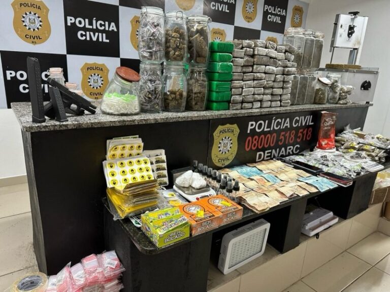 CANOAS: Polícia Civil acaba com Call Center do tráfico e prende cinco criminosos