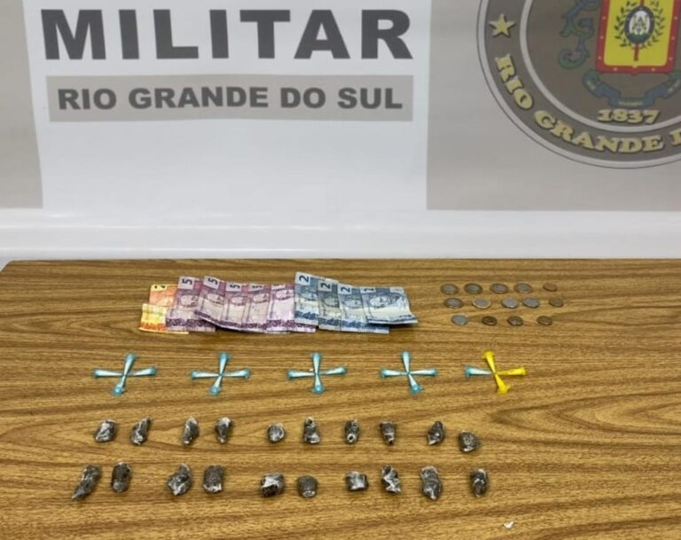 CANOAS: Adolescente é flagrado vendendo cocaína