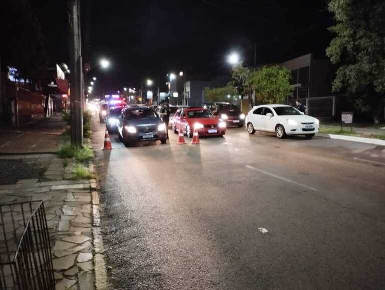 CANOAS: Mais de 30 motoristas são flagrados dirigindo alcoolizados em blitz