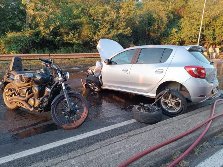 NOVA SANTA RITA: Feridos em grave acidente na BR-386 são internados em hospital; Saiba como aconteceu o acidente