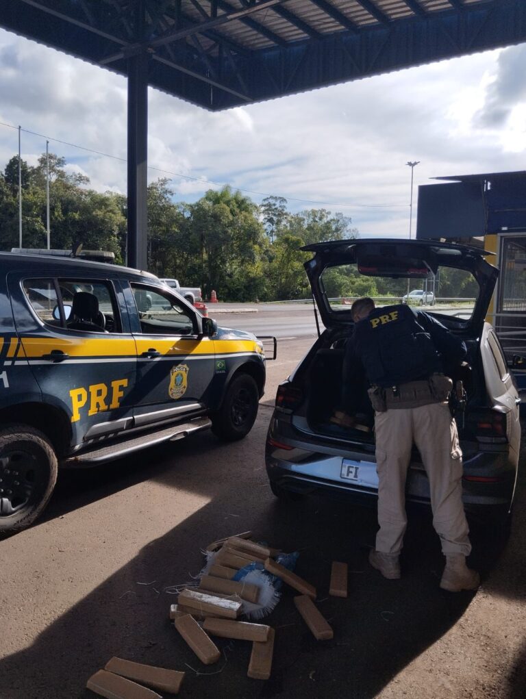 BR-386: Traficante é preso com mais de 60kg de maconha e cigarros eletrônicos