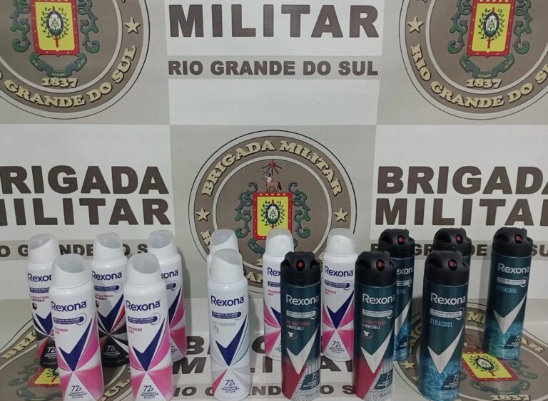 POLÍCIA: Homem é preso após furtar mais desodorantes em farmácia