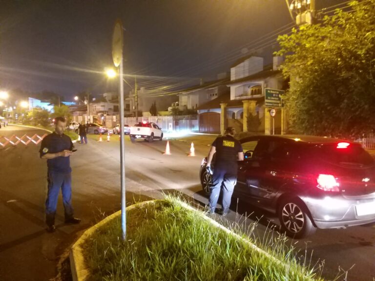 CANOAS: Mais de 30 motoristas são flagrados alcoolizados durante blitz
