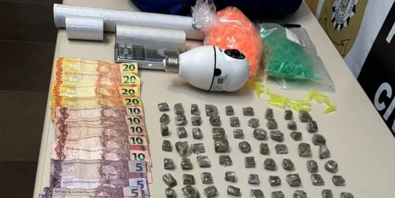 Irmão é preso por tráfico