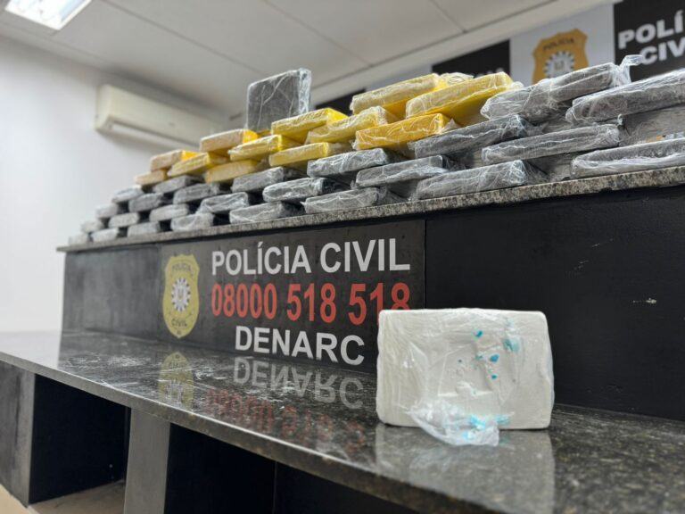 POLÍCIA: Polícia Civil descobre depósito de drogas e causa prejuízo de R$ 1,5 milhão para facção