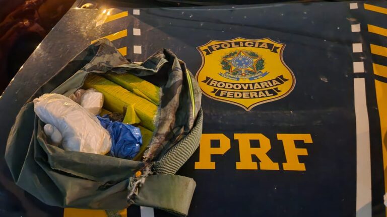 Dupla é presa em Nova Santa Rita fazendo transporte de cocaína e maconha; Um adolescente também foi apreendido