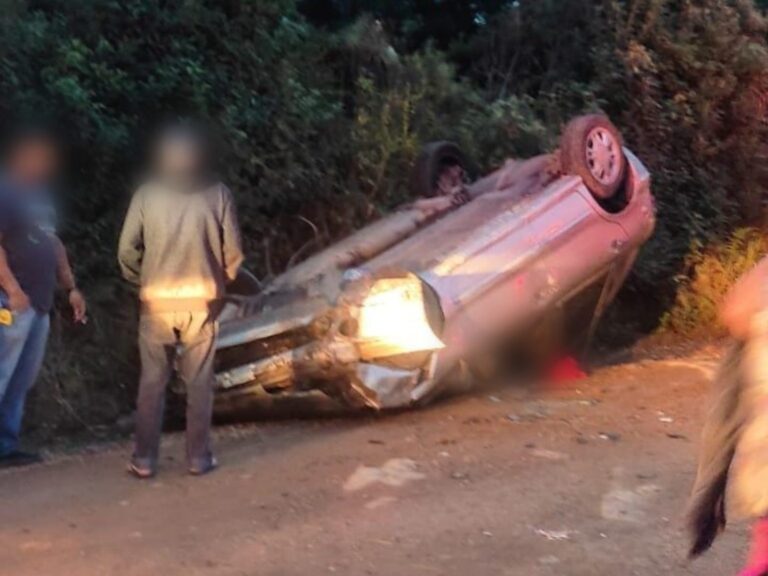 Homem morre após perder controle da direção e capotar