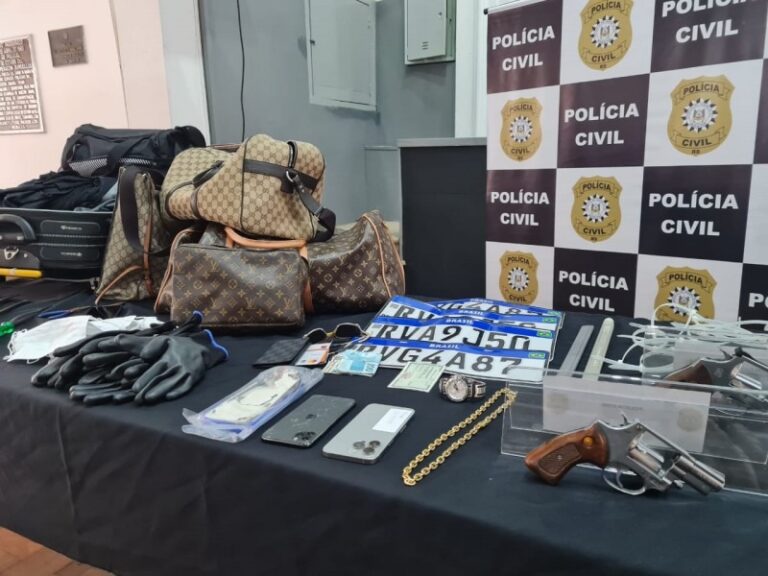 Criminosos que assaltaram residências são presos pela Polícia Civil; Dois milhões de reais em joias foram recuperados