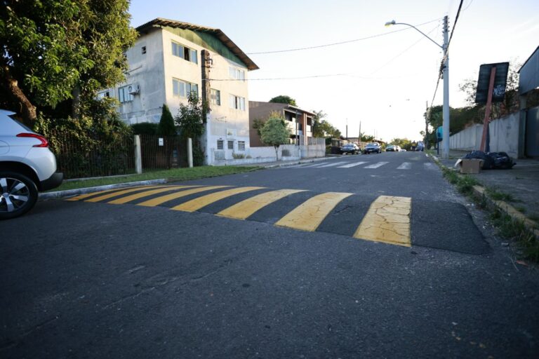 revitalização de sinalizações