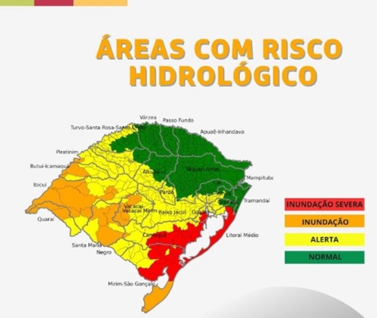 Defesa Civil reforça alerta de inundações para Canoas e Região; Entenda