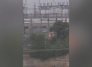 Um incêndio atingiu uma subestação de energia elétrica em Canoas nesta quinta-feira (23). O sinistro foi na Avenida Guilherme Schell, em Canoas.