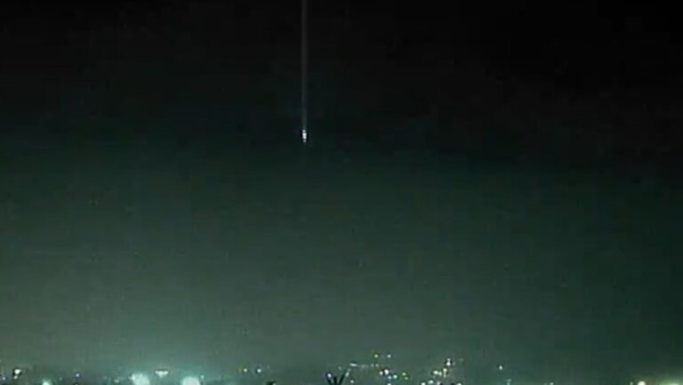 A estiagem recente possibilitou a observação do corpo celeste