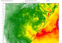 A MetSul alerta para a formação de um ciclone no Rio Grande do Sul. Ele deverá trazer chuva, vento e risco de temporais localizados