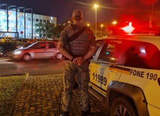 Um criminoso foi preso por tentativa de roubo em Lajeado. A Brigada Militar (BM) foi acionada às 23h para um roubo em andamento em um salão de beleza no bairro Moinhos.