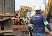 Rompimento de adutora deixa moradores sem água em Canoas. A Companhia segue trabalhando para retomar a operação da ETA Rio Branco