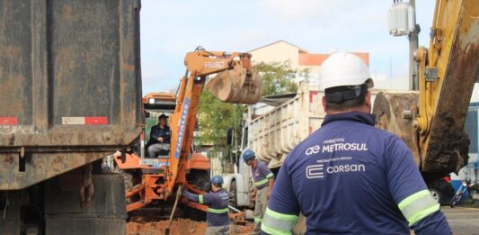 Rompimento de adutora deixa moradores sem água em Canoas. A Companhia segue trabalhando para retomar a operação da ETA Rio Branco