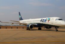 A Azul anunciou nesta terça-feira (21) o início da operação de voos na Base Aérea de Canoas. Diariamente, aeronaves Embraer E1-195 farão o trajeto Canoas - Viracopos, em Campinas, no Interior de São Paulo.