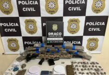 oito presos em caxias tele-entrega