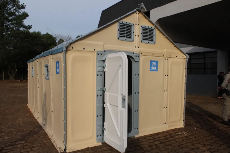 Canoas irá sediar dois Centros Humanitários de Acolhimento também chamados de cidades provisórias. Serão abrigadas cerca de 1,6 mil pessoas. 