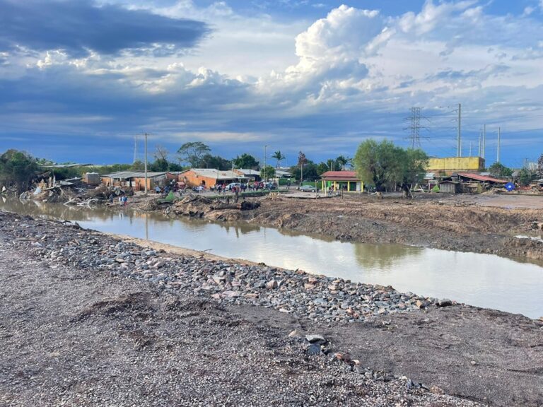 Prefeitura de Canoas faz vistoria no dique da Rio Branco