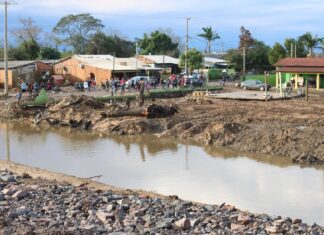 A prefeitura de Canoas está em alerta devido a suspeitas de vazamento no dique da Rio Branco, mas ainda não confirma o incidente.