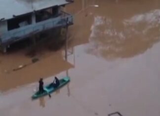 Neste último fim de semana, Lajeado enfrentou uma nova enchente devido ao transbordamento do Rio Taquari, causando inundações em diversos pontos da cidade. Um vídeo divulgado nesta segunda-feira (17) mostra a água invadindo diversos pontos da cidade.