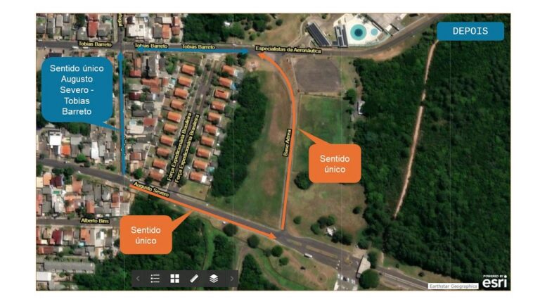 O bairro Nossa Senhora das Graças, em Canoas, terá novas alterações no trânsito a partir da próxima segunda-feira (1º). 
