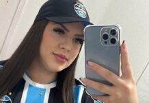 Mulher morre após perder o controle do carro e bater em árvore. A vítima foi identificada como Joice Luzia Scheffer, de 26 anos.