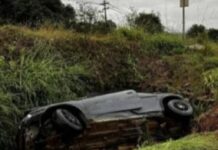 Um homem de 33 anos morreu em um acidente na ERS-223 após cair em uma valeta com forte correnteza da água da chuva, no último domingo (16). 