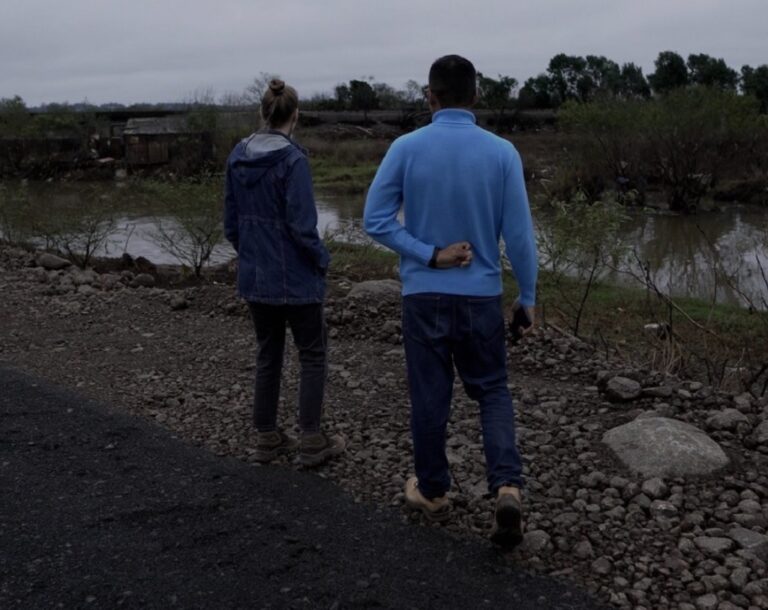 A prefeitura realizou uma vistoria nos diques em Canoas. Engenheiros visitaram as estruturas nos bairros Rio Branco, Mathias Velho e Niterói