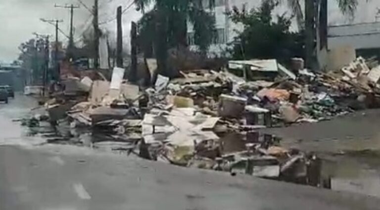 Enchente em Canoas: Guilherme Schell tem rastro de destruição