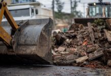 Limpeza das ruas de Canoas