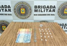 cocaína na cueca