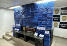 Facções que atuam em Canoas teriam formado um consórcio para comprar cocaína. Policiais chegaram no imóvel onde estava mais de 500kg da droga