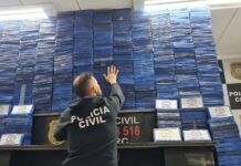 A Polícia Civil fez em Canoas a maior apreensão de cocaína da história. A droga foi encontrada nesta segunda-feira (1°).