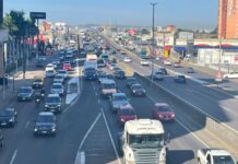 Acidente causa grande congestionamento na BR-116 em Canoas; Saiba mais