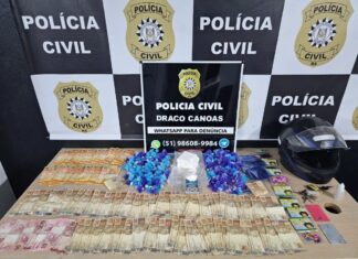 Dupla é presa em flagrante vendendo drogas em Canoas