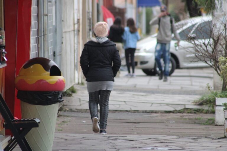 frio começa a perder força