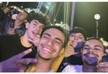 O acidente aconteceu na BR-163 em Rio Brilhante no Mato Grosso do Sul quando os jovens voltavam de um show em uma cidade próxima.